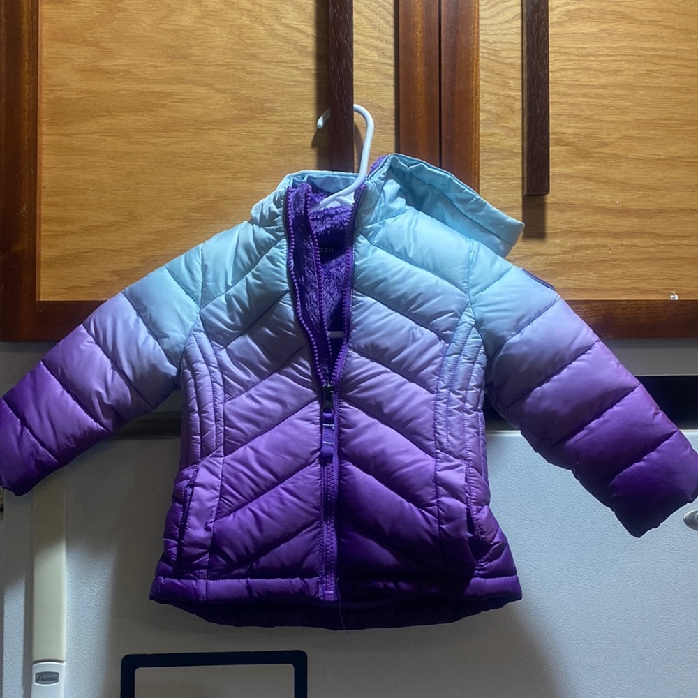 SNOZU Hooded girls winter coat perfect condition